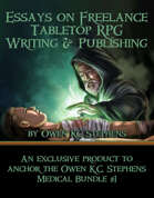 Essays on Freelance Tabletop RPG Writing & Publishing