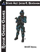 Stock Art: Blackmon SWAT Officer