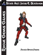 Stock Art: Blackmon Female Special Forces