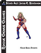 Stock Art: Blackmon Game Show Athlete