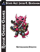 Stock Art: Blackmon Skittermander Operative
