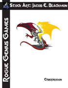 Stock Art: Blackmon Cyberdragon