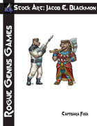 Stock Art: Blackmon Capybara Folk