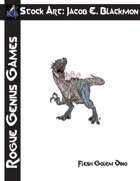 Stock Art: Blackmon Flesh Golem Dino