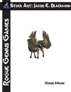Stock Art: Blackmon Goose Moose