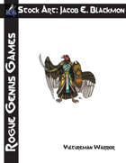 Stock Art: Blackmon Vultureman Warrior