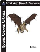 Stock Art: Blackmon Batdog