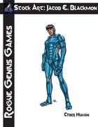 Stock Art: Blackmon Cyber Human