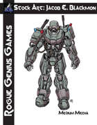 Stock Art: Blackmon Medium Mecha