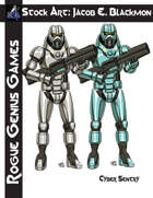 Stock Art: Blackmon Cyber Sentry