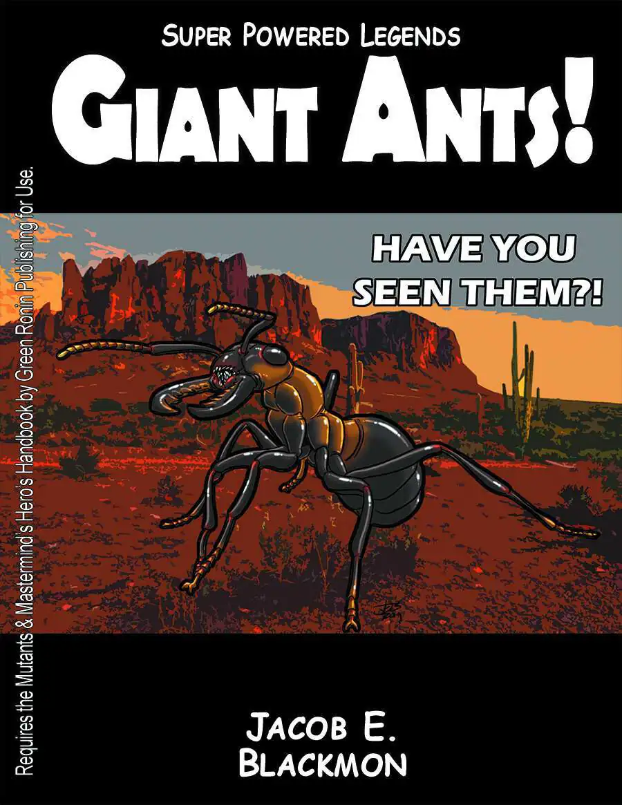Super Powered Legends: Giant Ants! - Rogue Genius Games | M&M