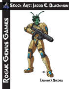 Stock Art: Blackmon Lashunta Soldier