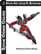 Stock Art: Blackmon Motorcycle Power Armor