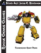 Stock Art: Blackmon Transforming Robot Drone