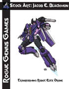 Stock Art: Blackmon Transforming Robot Elite Drone