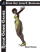 Stock Art: Blackmon Stone Woman