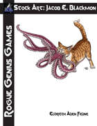Stock Art: Blackmon Eldritch Alien Feline