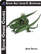 Stock Art: Blackmon Beaky Dragon