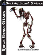 Stock Art: Blackmon Bloody Colossal Skeleton