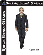 Stock Art: Blackmon Creepy Suit