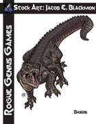 Stock Art: Blackmon Basilisk