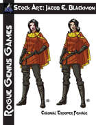 Stock Art: Blackmon Colonial Trooper Female