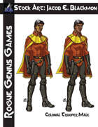Stock Art: Blackmon Colonial Trooper Male
