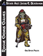 Stock Art: Blackmon Ork Space Pirate