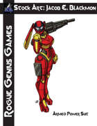 Stock Art: Blackmon Armed Power Suit