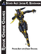 Stock Art: Blackmon Power Suit with Force Dagger