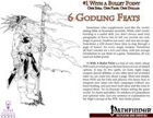#1 With a Bullet Point: 6 Godling Feats