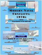 MODERN NAVAL CONFLICTS 1970s
