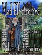 Mad Elf Archive Clip Art Collection - Vol. 1: Characters