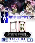 Manifestation CCS: Future Age (Series I) Style 02 - Color Scheme 3 [Sci-Fi Trading Card Game Frame]