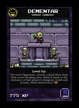Dementar - Custom Card
