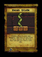 Bean Stalk - Custom Card