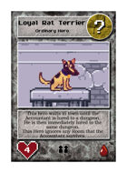 Loyal Rat Terrier - Custom Card