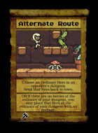 Alternate Route - Custom Card