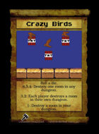Crazy Birds - Custom Card
