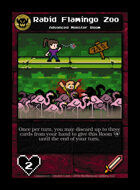 Rabid Flamingo Zoo - Custom Card