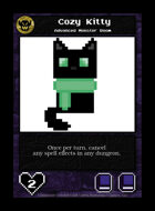 Cozy Kitty - Custom Card