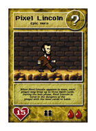 Pixel Lincoln - Custom Card