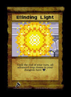 Blinding Light - Custom Card