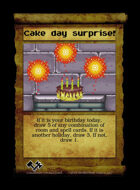Cake Day Surprise! - Custom Card