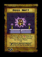 Boss Nerf - Custom Card