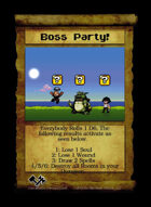 Boss Party! - Custom Card
