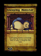 Sleeping Monster - Custom Card