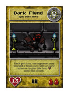 Dark Fiend - Custom Card