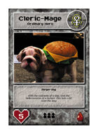 Burger Dog - Custom Card