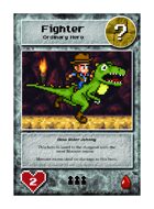 Dino Rider Johnny - Custom Card